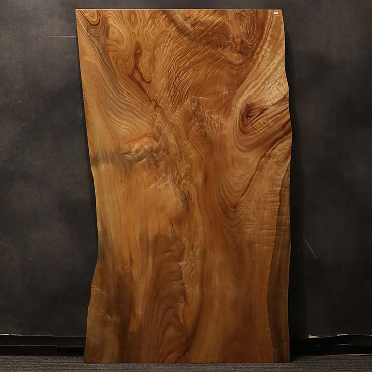 【SOLD OUT】一枚板　クス / 楠(杢)　12-2　(W160cm)　ダイニングテーブル