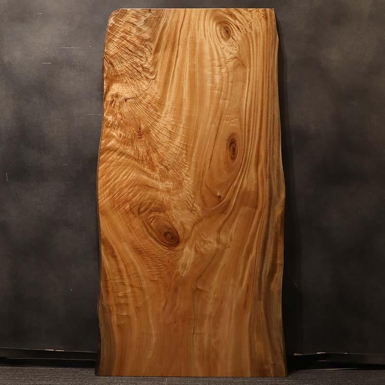 【SOLD OUT】一枚板　クス / 楠(杢)　12-6　(W210cm)　ダイニングテーブル