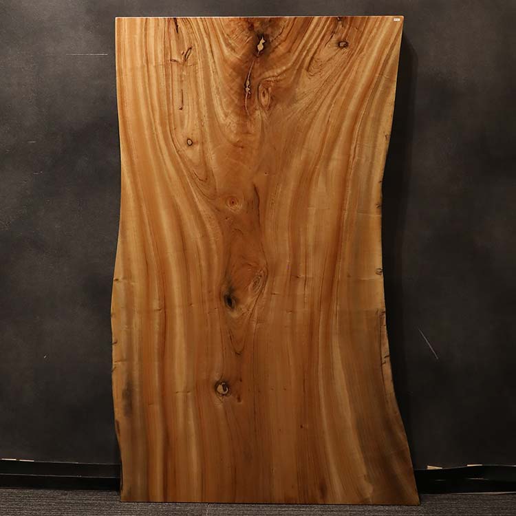 【SOLD OUT】一枚板　クス / 楠(杢)　9-9　(W160cm)　ダイニングテーブル