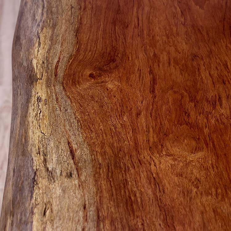 一枚板　ブビンガ　SK-4-8-3　(W170cm)　ダイニングテーブル