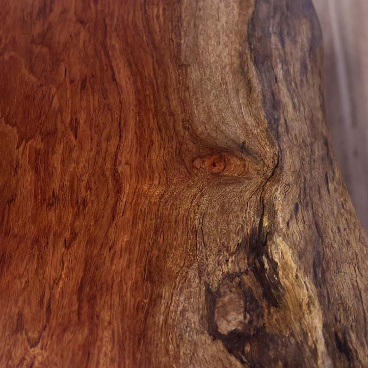 一枚板　ブビンガ　SK-4-8-3　(W170cm)　ダイニングテーブル