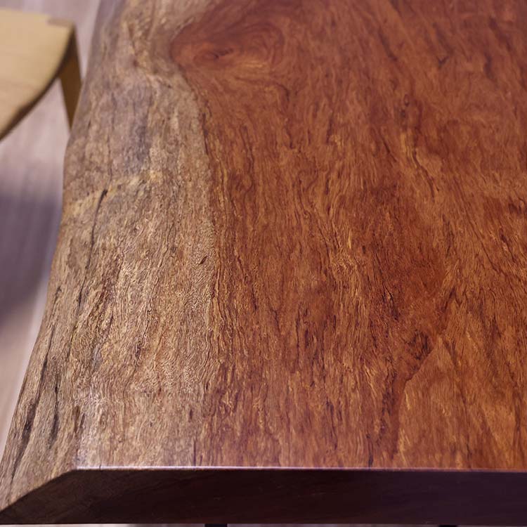 一枚板　ブビンガ　SK-4-8-3　(W170cm)　ダイニングテーブル