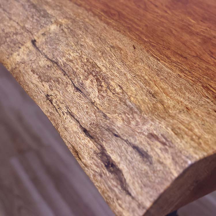 一枚板　ブビンガ　SK-4-8-3　(W170cm)　ダイニングテーブル