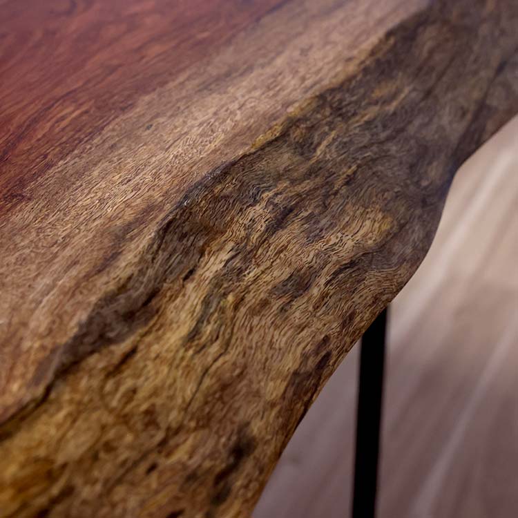 一枚板　ブビンガ　SK-4-8-3　(W170cm)　ダイニングテーブル