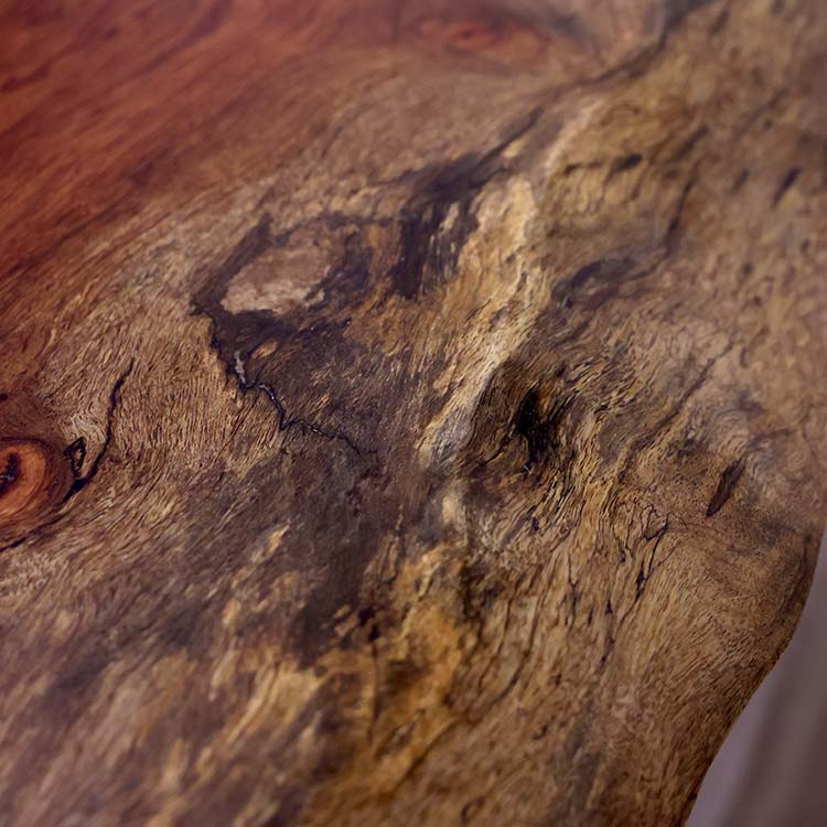 一枚板　ブビンガ　SK-4-8-3　(W170cm)　ダイニングテーブル