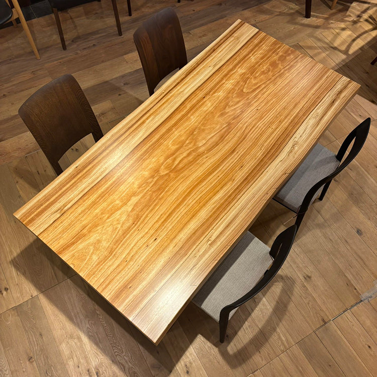 一枚板　エコップ　1753-1/3-4-1　(W160cm)　ダイニングテーブル