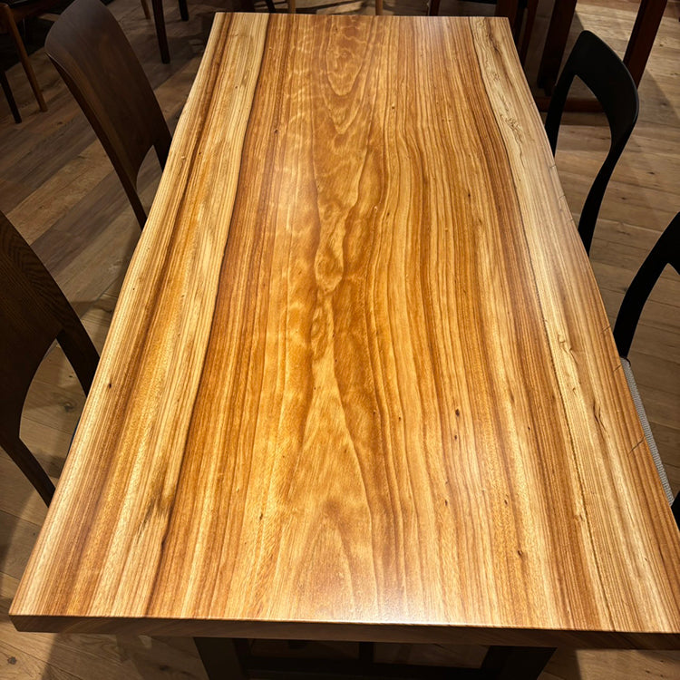 一枚板　エコップ　1753-1/3-4-1　(W160cm)　ダイニングテーブル