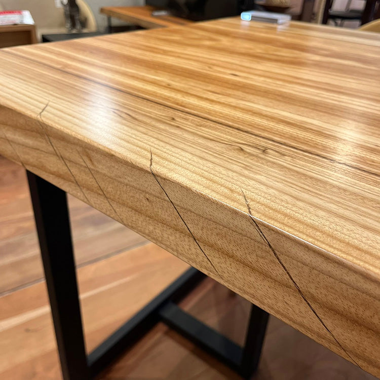 一枚板　エコップ　1753-1/3-4-1　(W160cm)　ダイニングテーブル