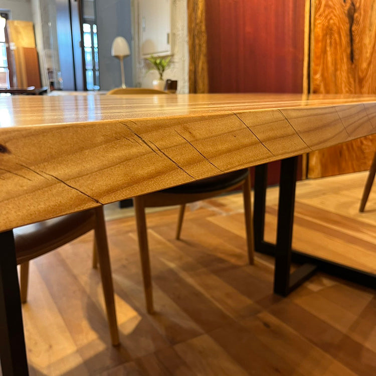 一枚板　エコップ　1753-1/3-4-1　(W160cm)　ダイニングテーブル