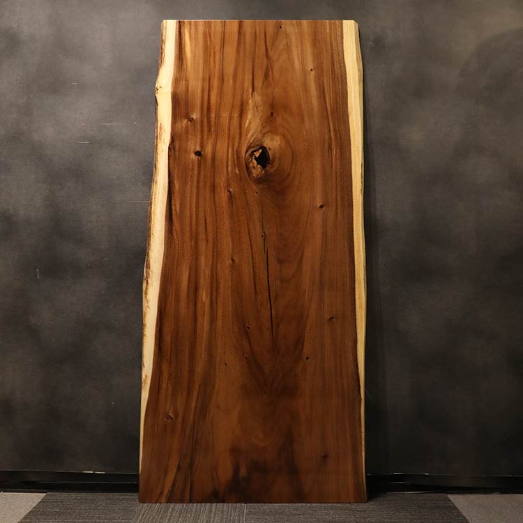 一枚板　モンキーポッド　J2-2-11　(W240cm)　ダイニングテーブル