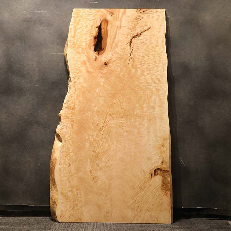【SOLD OUT】一枚板　トチ(杢)　K-TK-1081-5　(W190cm)　ダイニングテーブル