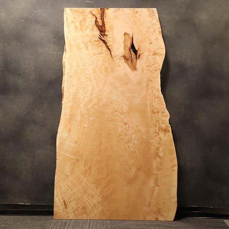 【SOLD OUT】一枚板　トチ(杢)　K-TK-1081-5　(W190cm)　ダイニングテーブル