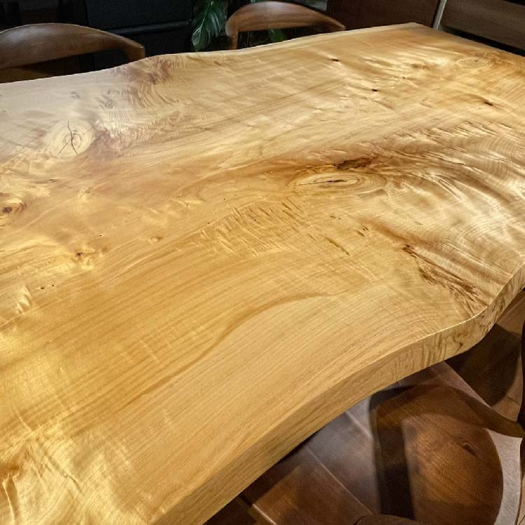 【SOLD OUT】一枚板　ポプラ(杢)　430-6　(W190cm)