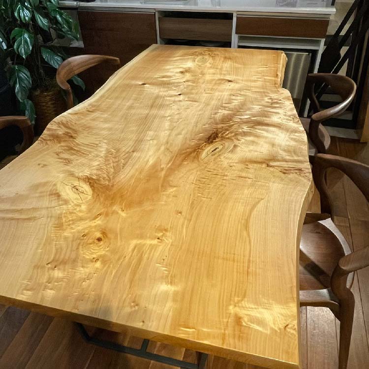【SOLD OUT】一枚板　ポプラ(杢)　430-6　(W190cm)