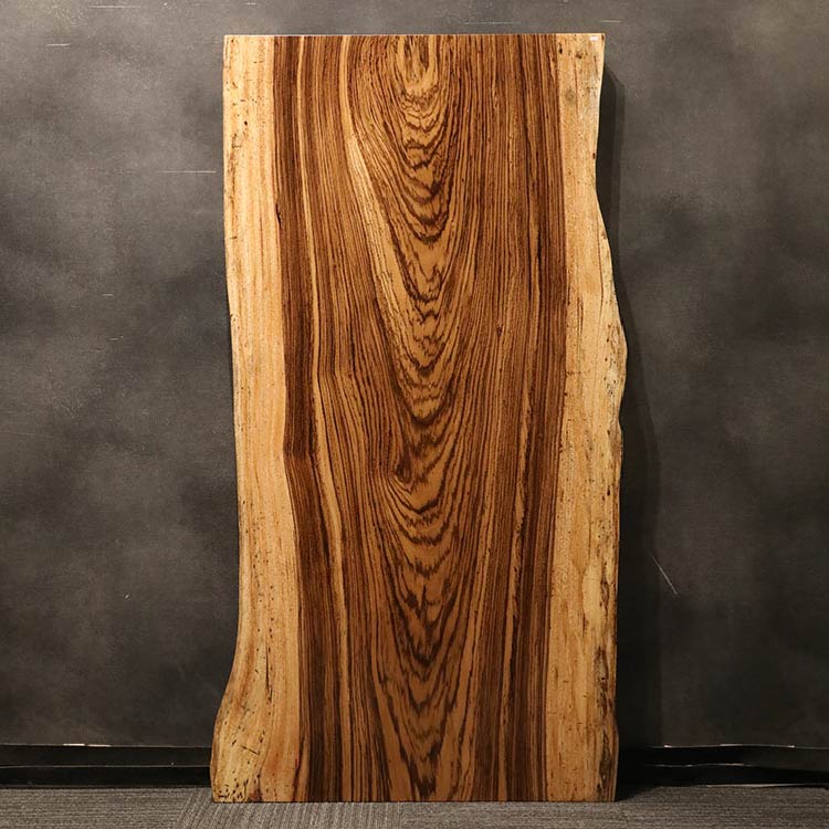 【SOLD OUT】一枚板　ゼブラウッド　511-2/2-3-1　(W180cm)ダイニングテーブル