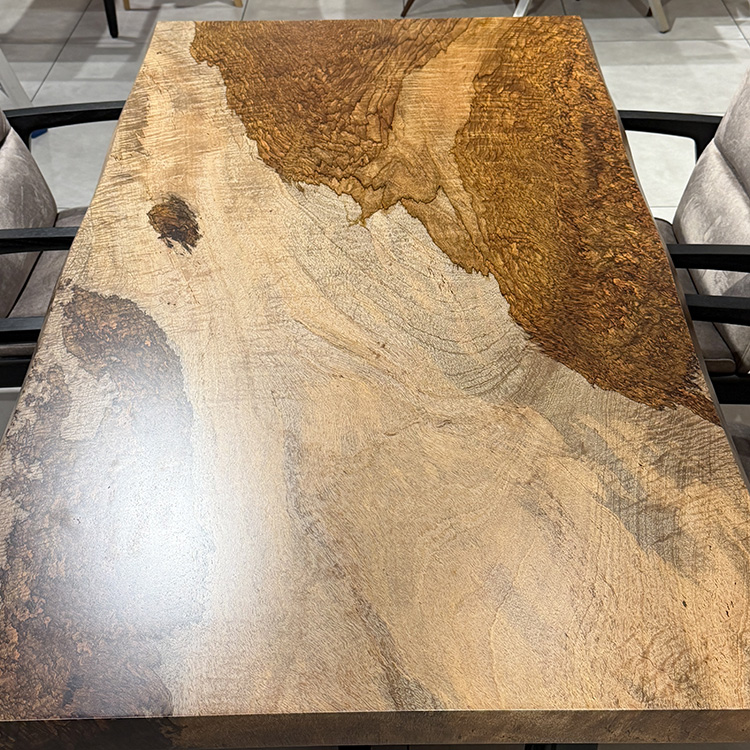 一枚板　マンゴ(杢)　IW-15　(W180cm)
