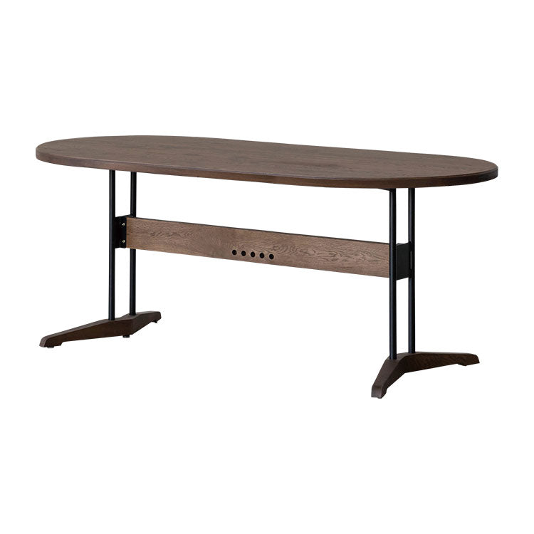 ハクビ ダイニングテーブル 180cm 楕円