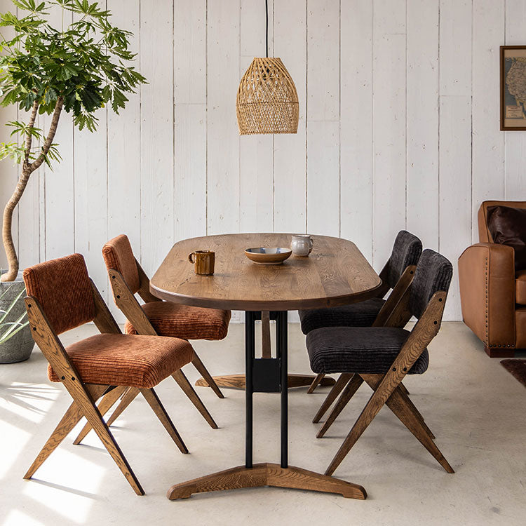 ハクビ ダイニングテーブル 180cm 楕円