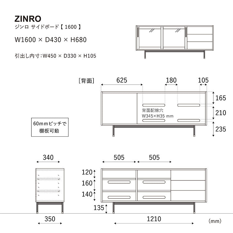ジンロ サイドボード