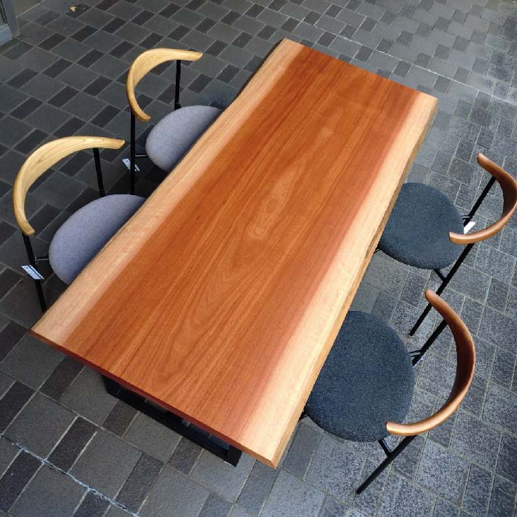 一枚板　ボセ　297-1/3-16-2　(W180cm)　ダイニングテーブル