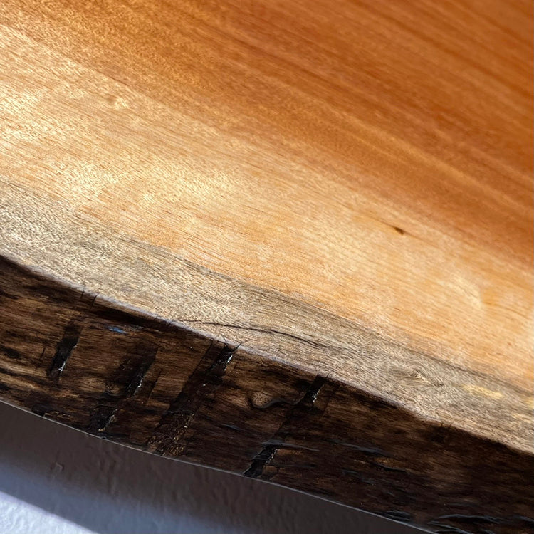 一枚板　ボセ(杢)　297-1/3-10-1　(W200cm)　ダイニングテーブル