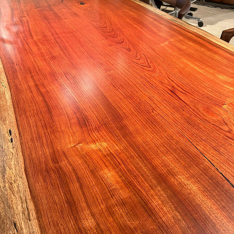 一枚板　ブビンガ　1654-2/2-11　(W230cm)　ダイニングテーブル