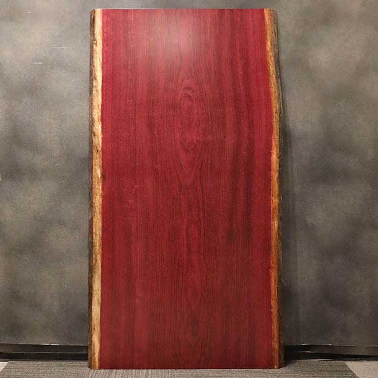 一枚板　パープルハート　653-1/2-11-1　(W210cm)　ダイニングテーブル