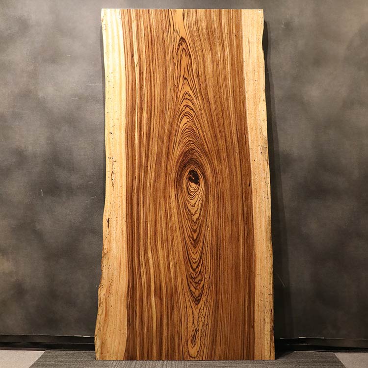 一枚板　ゼブラウッド　511-2/2-12　(W240cm)　ダイニングテーブル