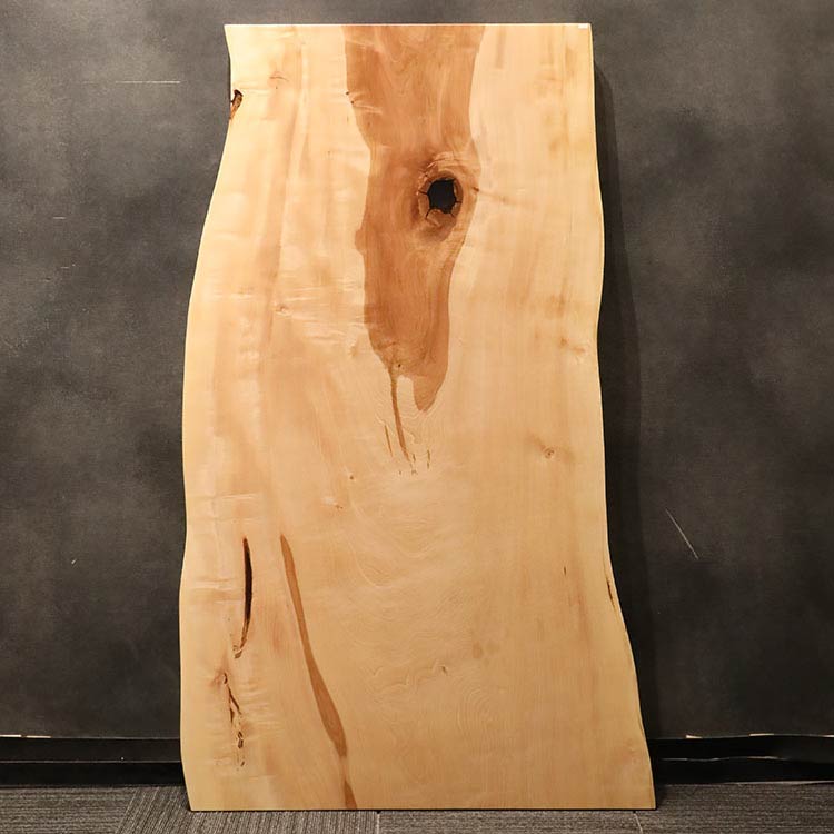 【SOLD OUT】一枚板　トチ(杢)　1021-5　(W160cm)　ダイニングテーブル
