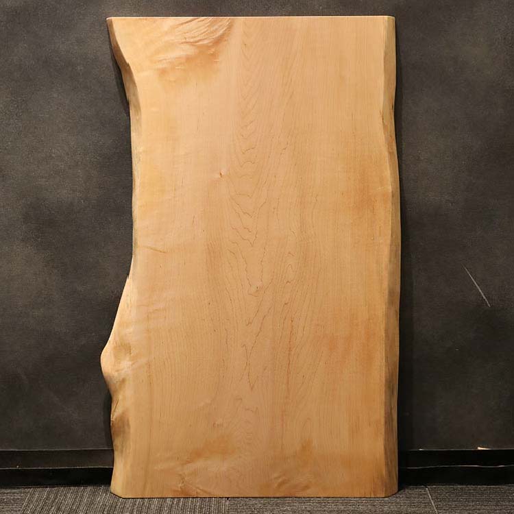 【SOLD OUT】一枚板　ハードメープル　B57-2-1　(W120cm)　ローテーブル