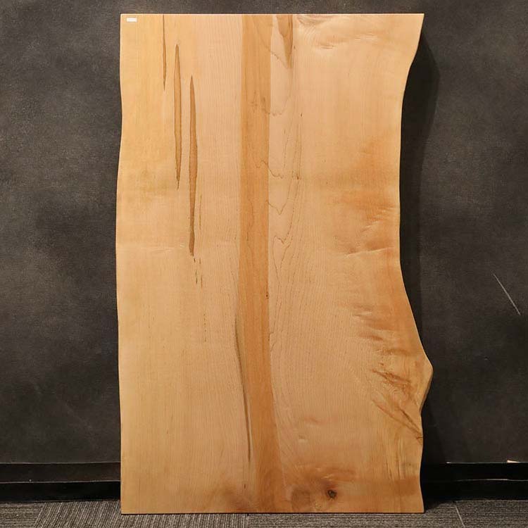 【SOLD OUT】一枚板　ハードメープル　B57-2-1　(W120cm)　ローテーブル