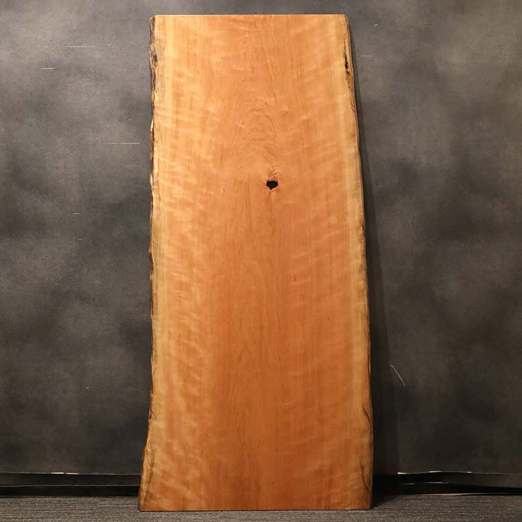 一枚板　チェリー(杢)　378-4　(W200cm)　ダイニングテーブル