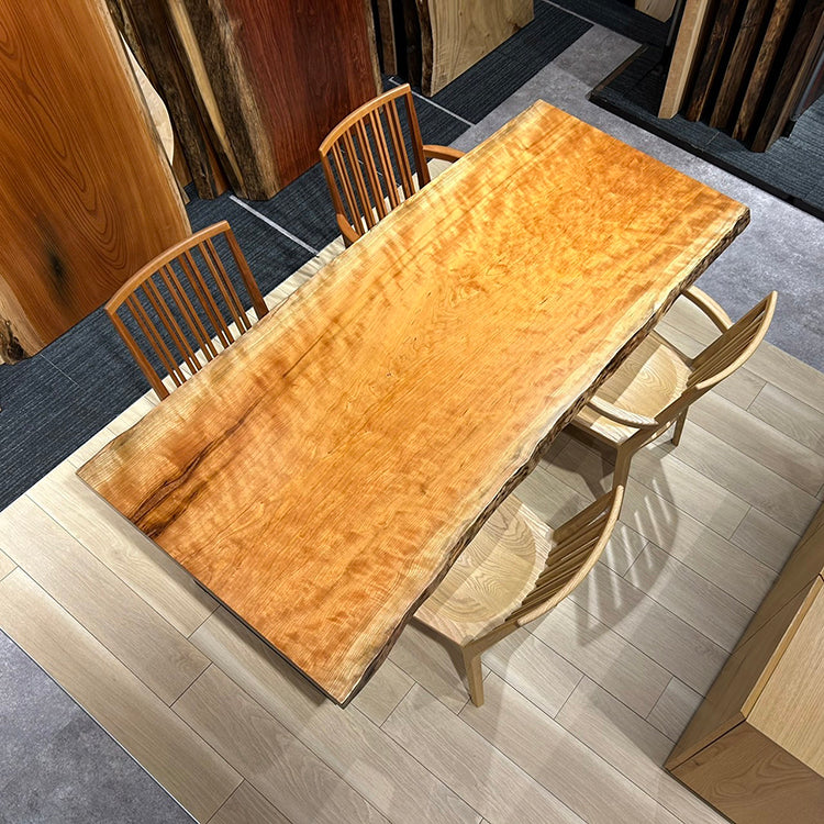 【SOLD OUT】一枚板　チェリー　378-9　(W190cm)　ダイニングテーブル