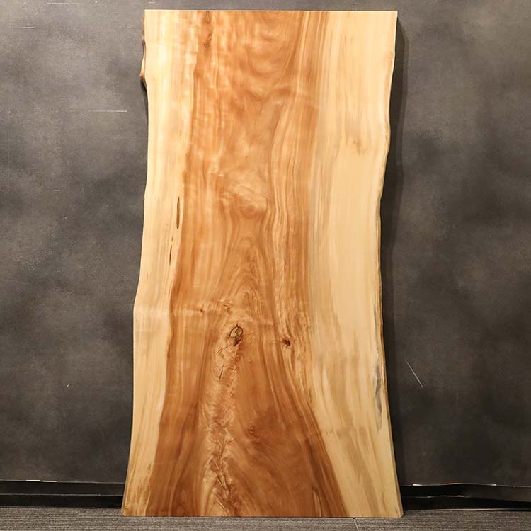 【SOLD OUT】一枚板　トチ / 栃(杢)　1011-6　(W185cm)　ダイニングテーブル