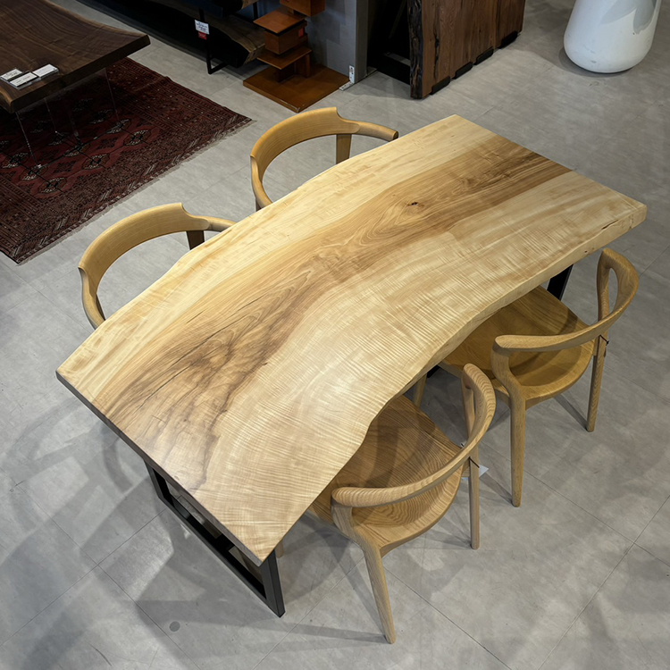 一枚板　トチ / 栃(杢)　1133-5　(W160cm)