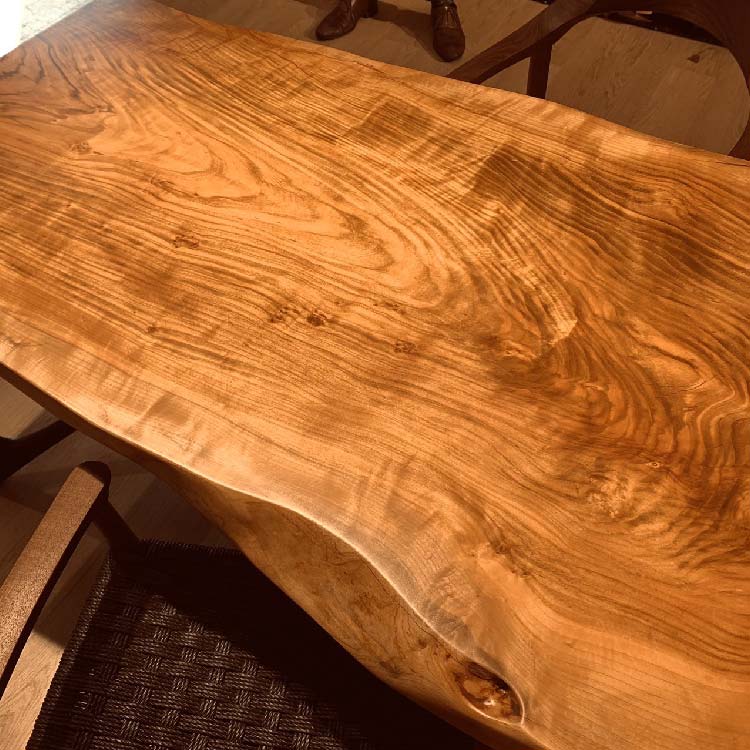 【SOLD OUT】一枚板　ヤマザクラ / 山桜(杢)　321-5　(W160cm)