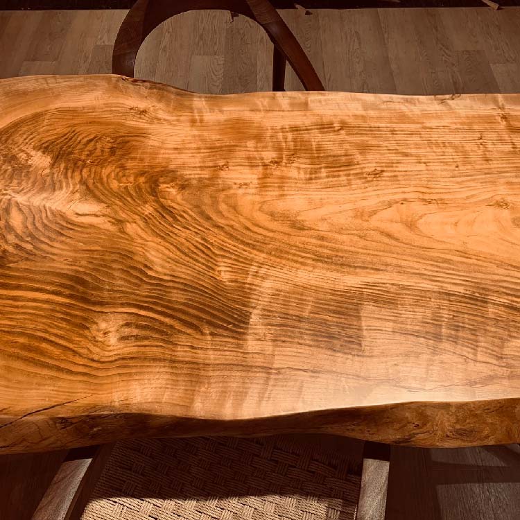 【SOLD OUT】一枚板　ヤマザクラ / 山桜(杢)　321-5　(W160cm)