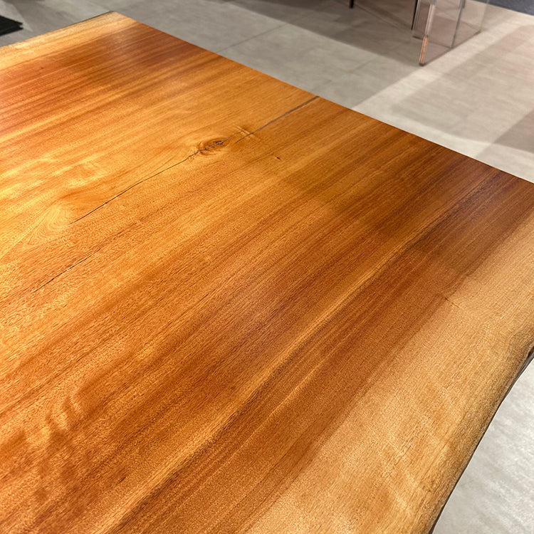 一枚板　ボセ(杢)　297-3/3-14-1　(W200cm)　ダイニングテーブル