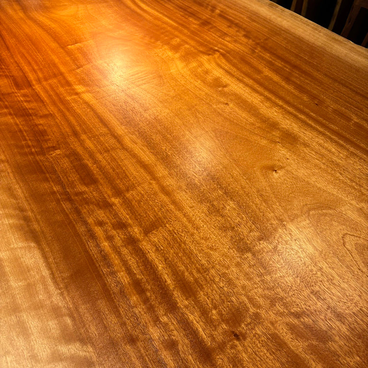 一枚板　ボセ(杢)　297-3/3-13　(W240cm)　ダイニングテーブル