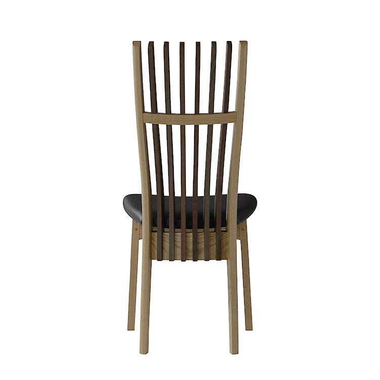 シナリ　ダイニングチェア　ウォールナット/レッドオーク