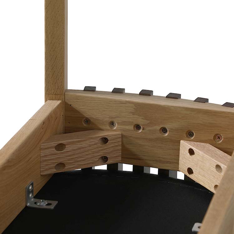 シナリ　ダイニングチェア　ウォールナット/レッドオーク