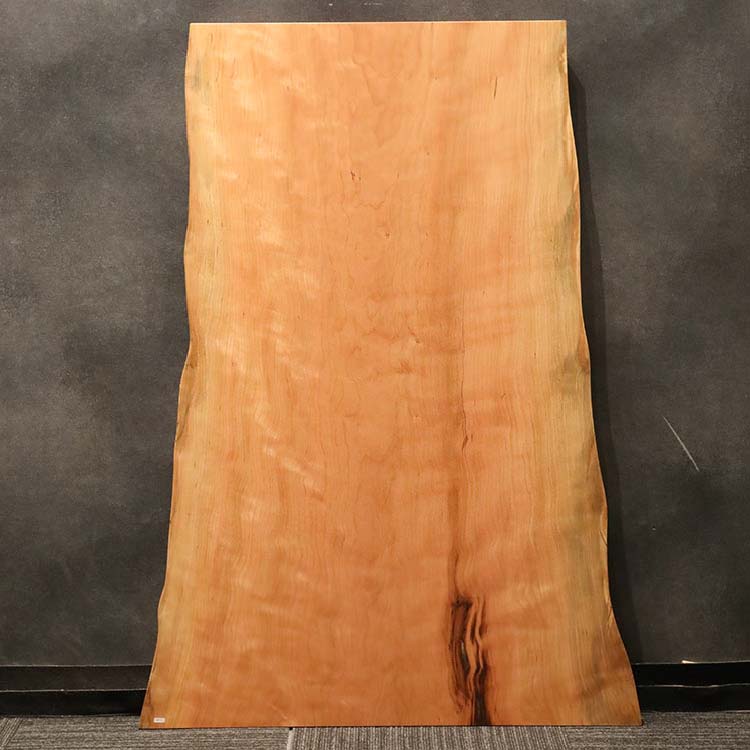 【SOLD OUT】一枚板　チェリー(杢)　378-11-1　(W130cm)　ローテーブル
