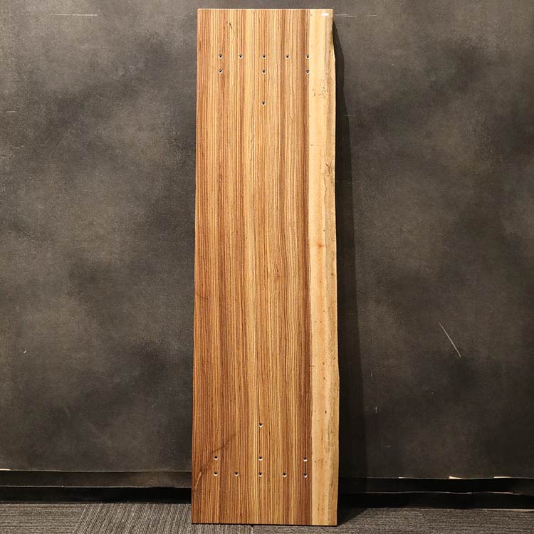 【SOLD OUT】一枚板　ゼブラウッド　513-1/2-15-4　(W150cm)　ベンチ