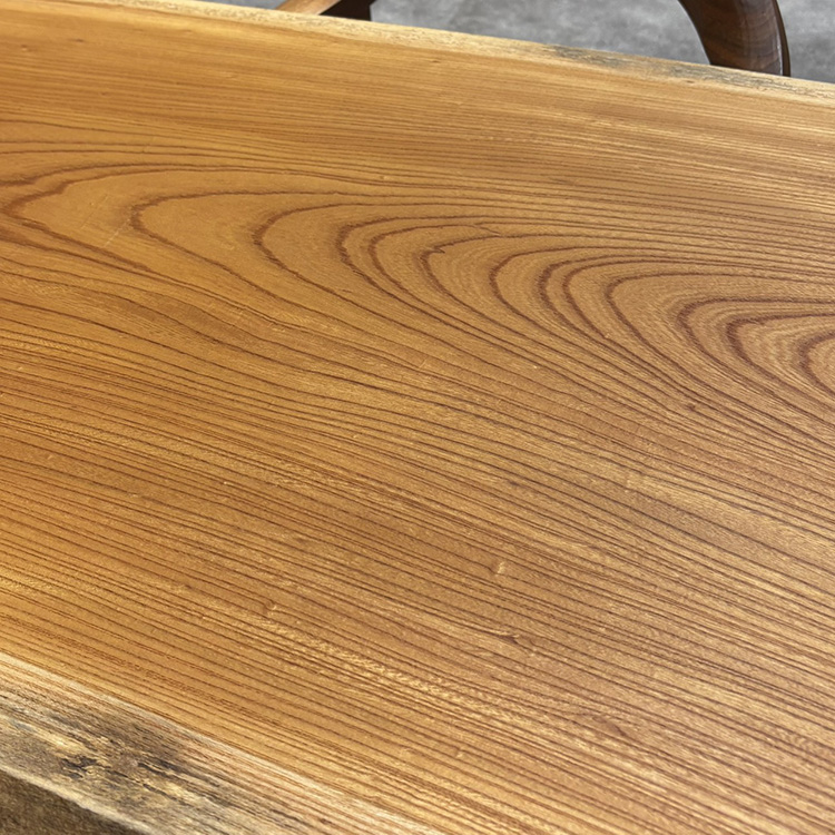 一枚板　ケヤキ　630-10-2　(W130cm)　ローテーブル