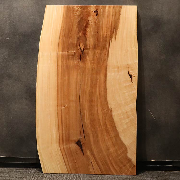 【SOLD OUT】一枚板　トチ　B1034-1/2-8　(W150cm)　ダイニングテーブル