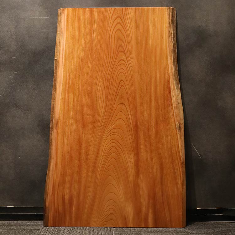 【SOLD OUT】一枚板　ケヤキ　630-4-2　(W155cm)　ダイニングテーブル