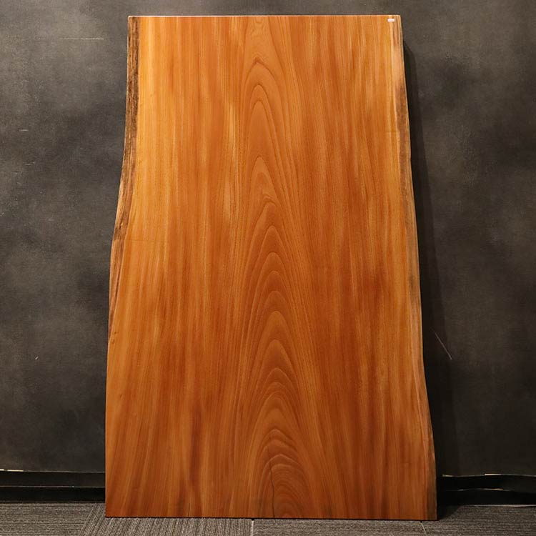 【SOLD OUT】一枚板　ケヤキ　630-4-2　(W155cm)　ダイニングテーブル