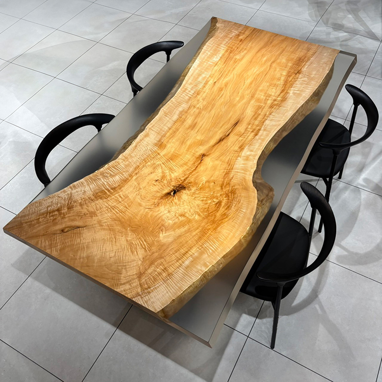 RESIN　トチ(杢)　135-4　(W180cm)