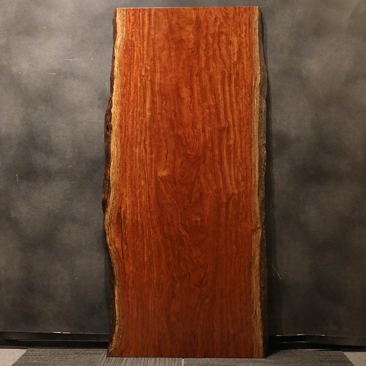 【SOLD OUT】一枚板　ブビンガ　SK-4-4-2　(W220cm)　ダイニングテーブル