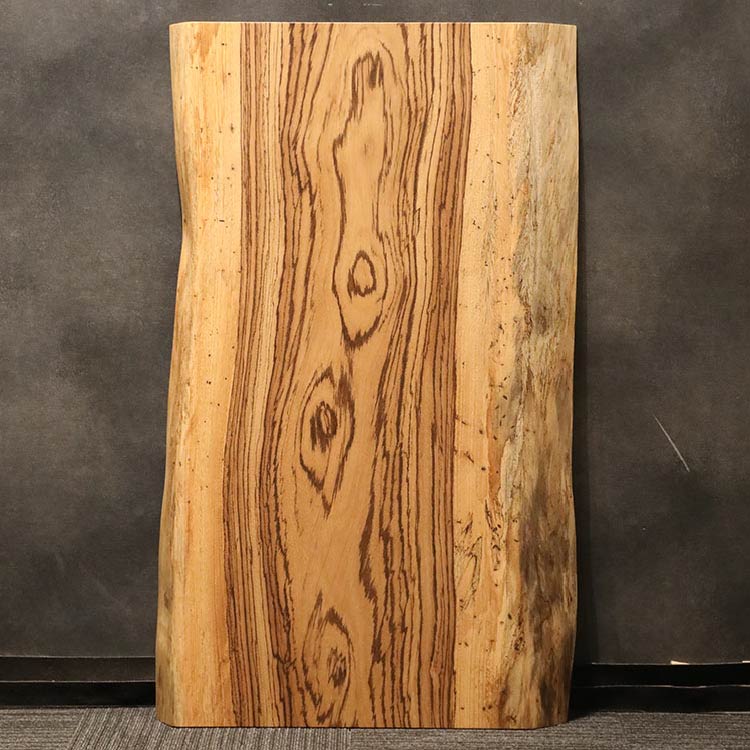 一枚板　ゼブラウッド　513-1/2-10-2　(W130cm)　ローテーブル